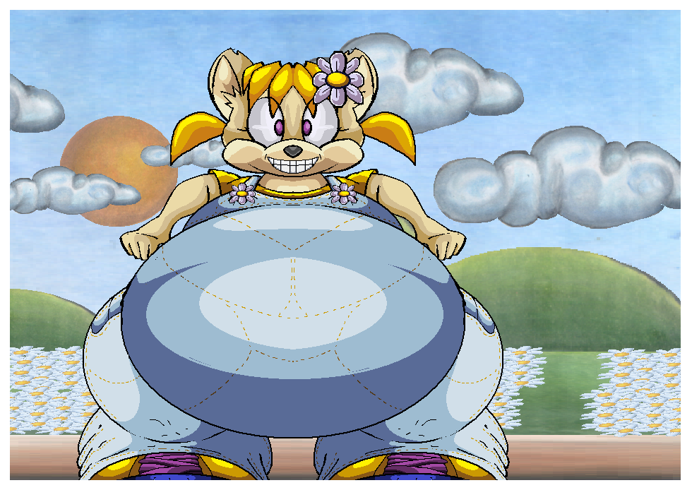 Big Belly Flower Fox Girl.