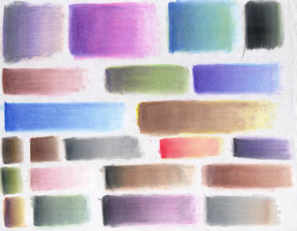 Color Pencil Smudge Samples. 3. by Virus-20 on DeviantArt