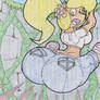 CocoBandicootSavedByStrongVineFromSpikePit.