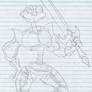 Sir Daniel Fortesque Sketch