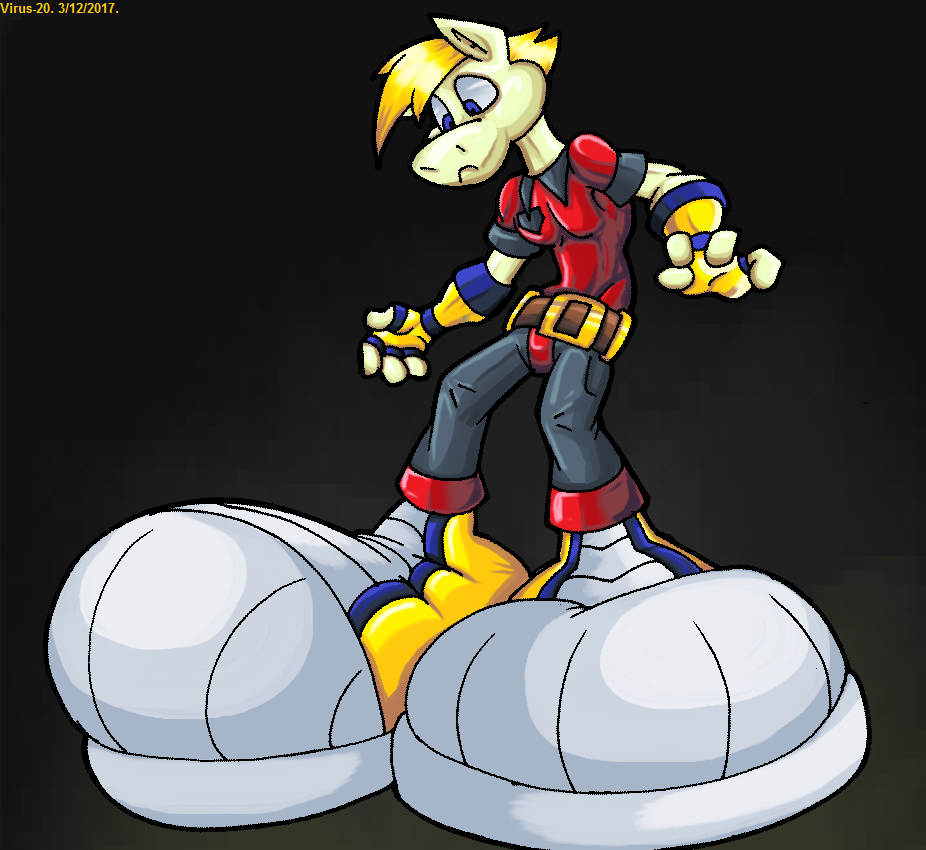 Retro Sendo Inflation. Feet. 3 by Virus-20 on DeviantArt
