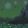 MSPaint. Sendo Universe. Green Glow Castle.