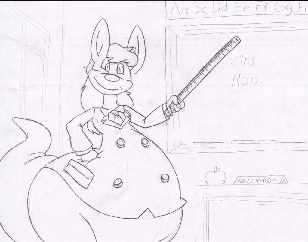 Mrs Kelly Roo School Teacher Sketch by Virus-20 on DeviantArt