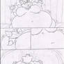 Liquid Sonic Inflates Tails Sketch Page 6