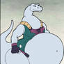 Dinosaucers Fat Bronto Thunder