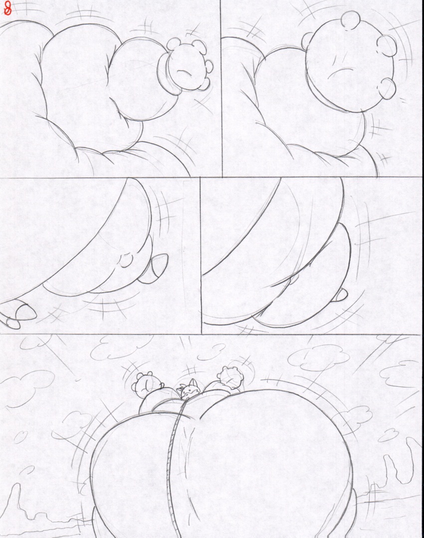 Tails Balloon Inflation Sketch Page 8 by Virus-20 on DeviantArt