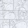 Wendy Wolf Vores Raccoon Girl Sketch Page 5 End