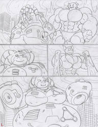 Virus-20 And Danto Strength Combined Sketch Page 1