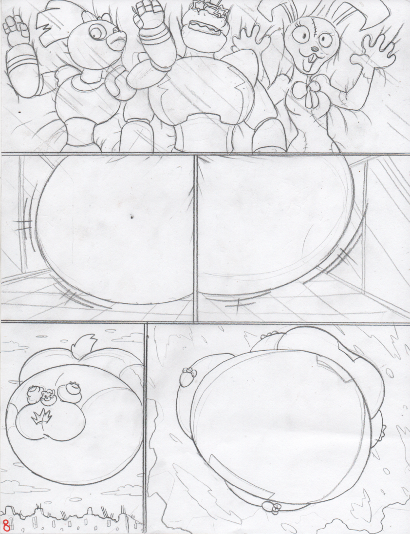 F Naf Roxanne Inflation Fnaf Roxanne Wolf Hourglass Inflation Sketch Page by Virus-20 on DeviantArt