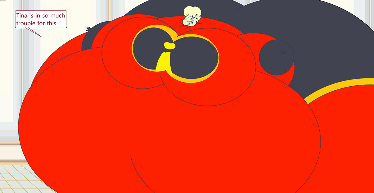 Tina's Mom Water Inflation Mrs. Incredible Outfit. by Virus-20 on ...