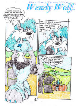 WeNdY wOlF cOmIc. PaGe 1.