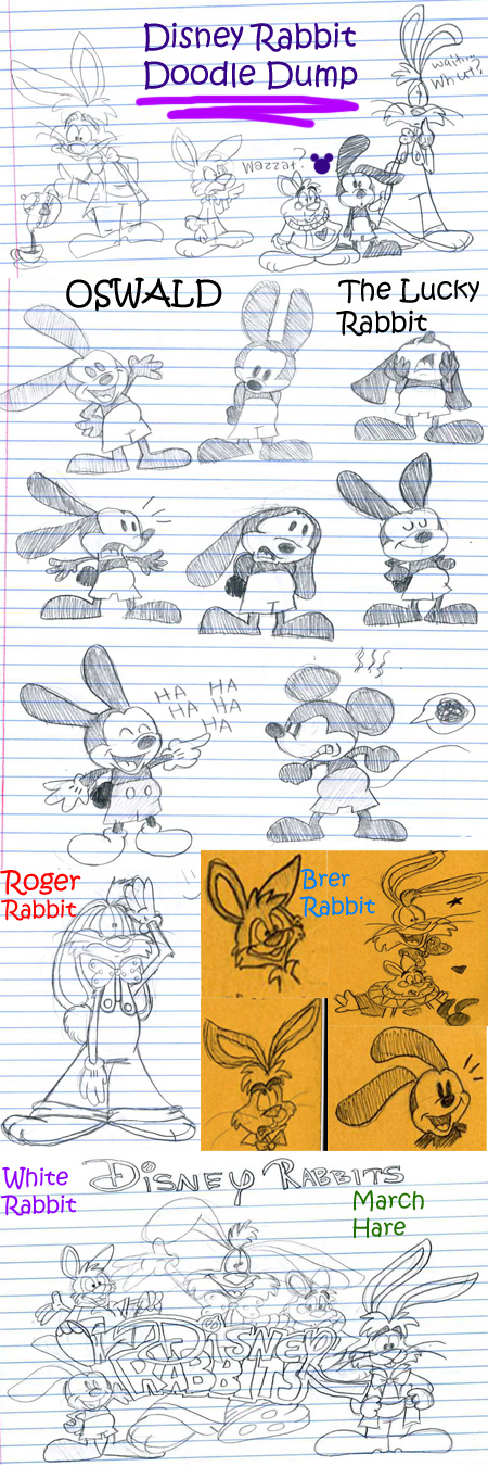 Disney Rabbit Doodle Dump