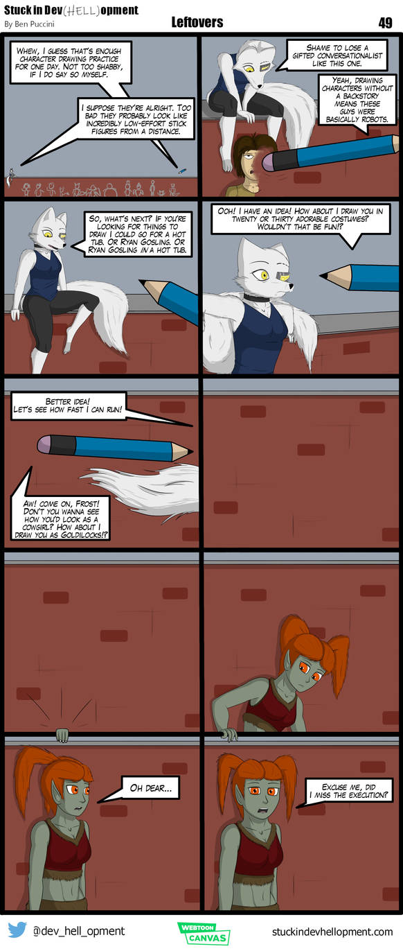 Stuck On Question Deviantart Leftovers - Stuck in Dev(HELL)opment 49 by AverageEarthFolk on DeviantArt