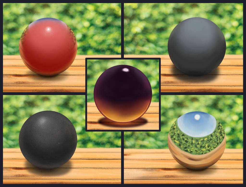 Textured Balls - Painting Course by AverageEarthFolk on DeviantArt