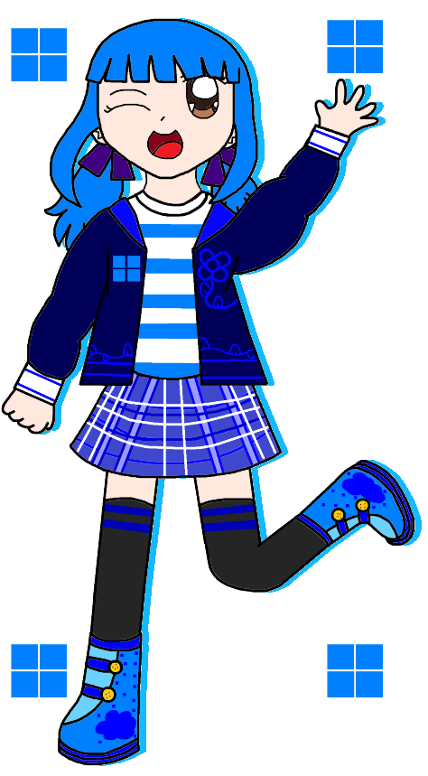 Humanized Windows 11! by NextLevelAya on DeviantArt