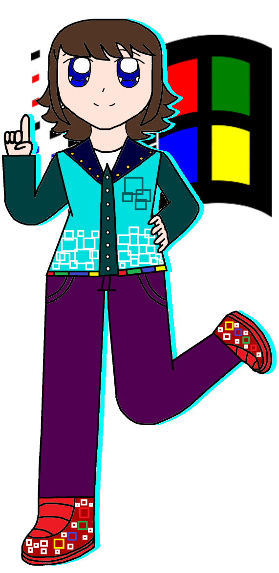 Humanized Windows 3.1! by NextLevelAya on DeviantArt