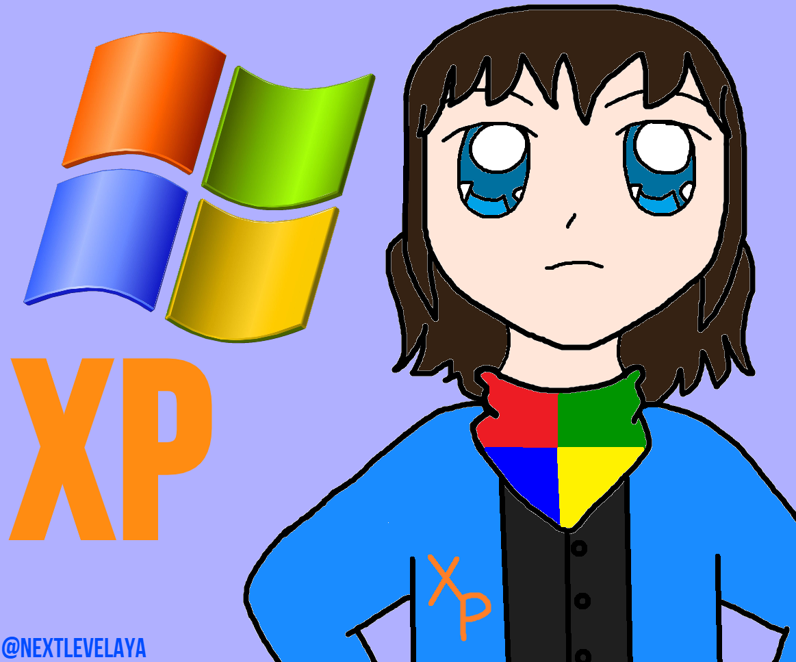 Humanized Windows XP! by NextLevelAya on DeviantArt