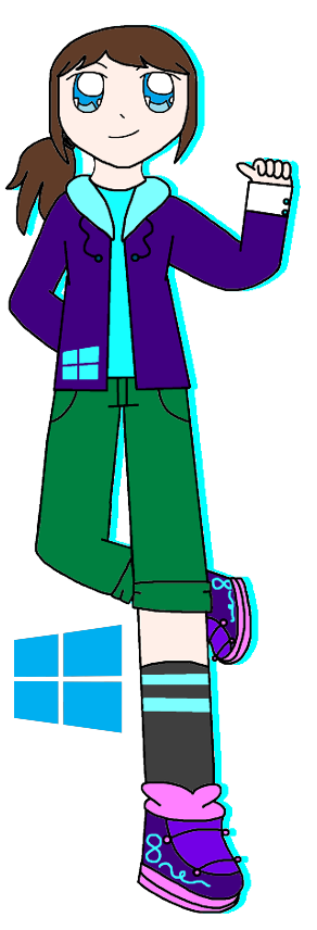 Humanized Windows 8! by NextLevelAya on DeviantArt