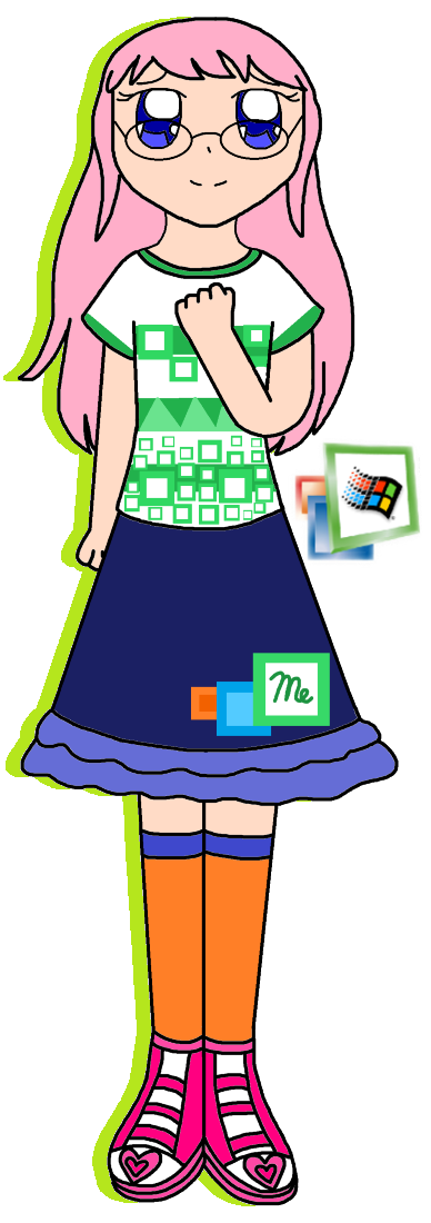 Humanized Windows ME! (Visual) by NextLevelAya on DeviantArt