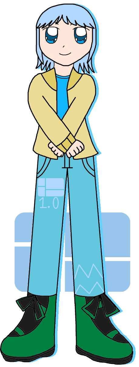 Humanized Windows 1.0! (Visual) by NextLevelAya on DeviantArt