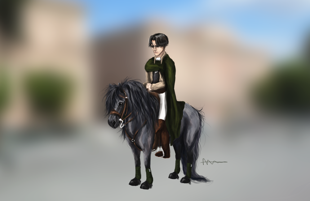 Levi Ackerman And His Horse