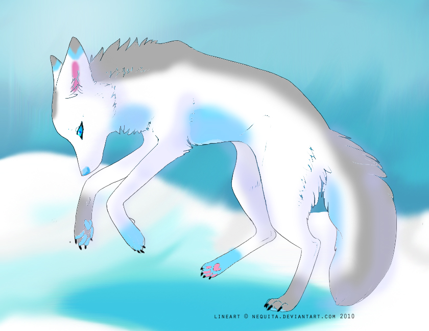 Frostbite the Winter Wolf