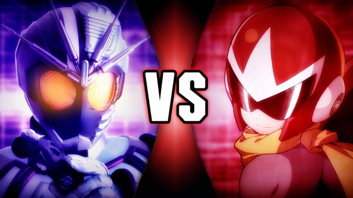 Complex Man Rider Kamen Rider Chaser vs Proto Man by That6uyRightThere on DeviantArt