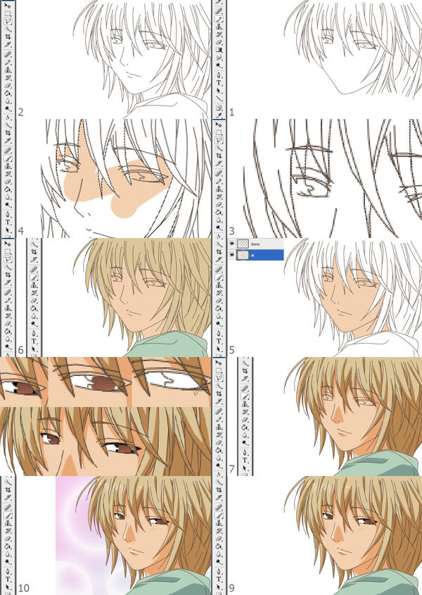 Tutorial Coloration Anime by sonoarisaka on DeviantArt