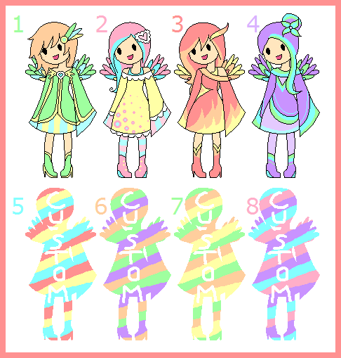 Chibi Adoptables and Customs - 5 points [CLOSED]