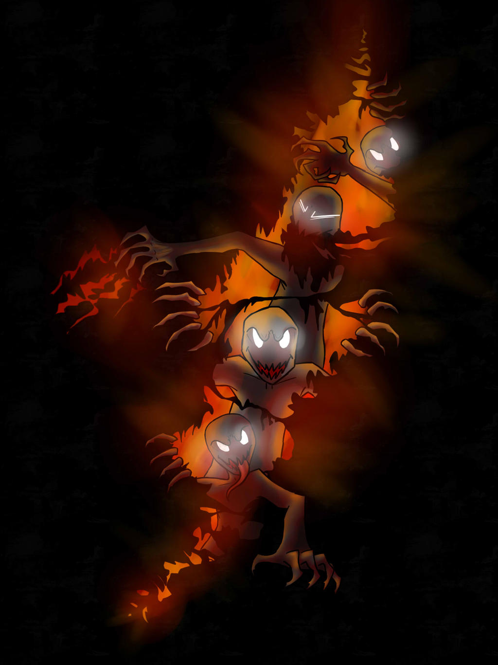 Terrifying Deviantart Scary Monsters by LadonbKokosa on DeviantArt