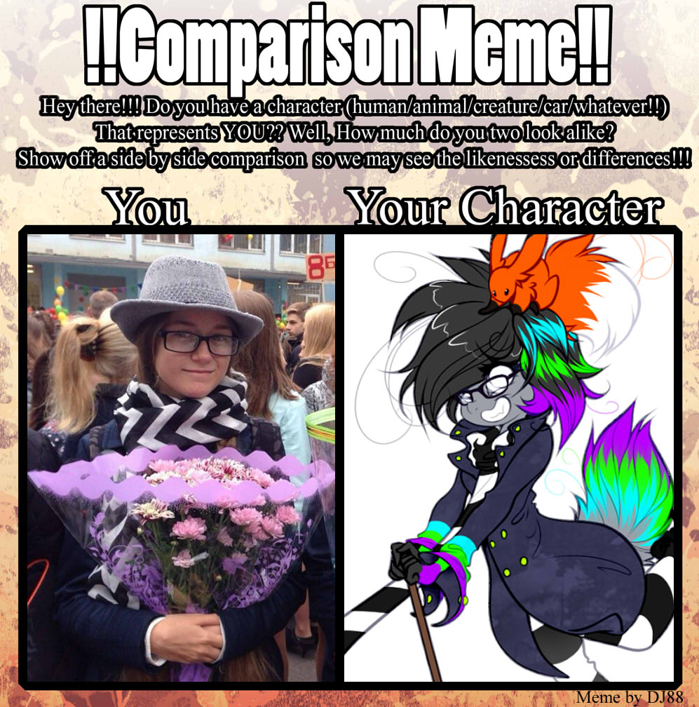 Comparison Meme by LadonbKokosa on DeviantArt