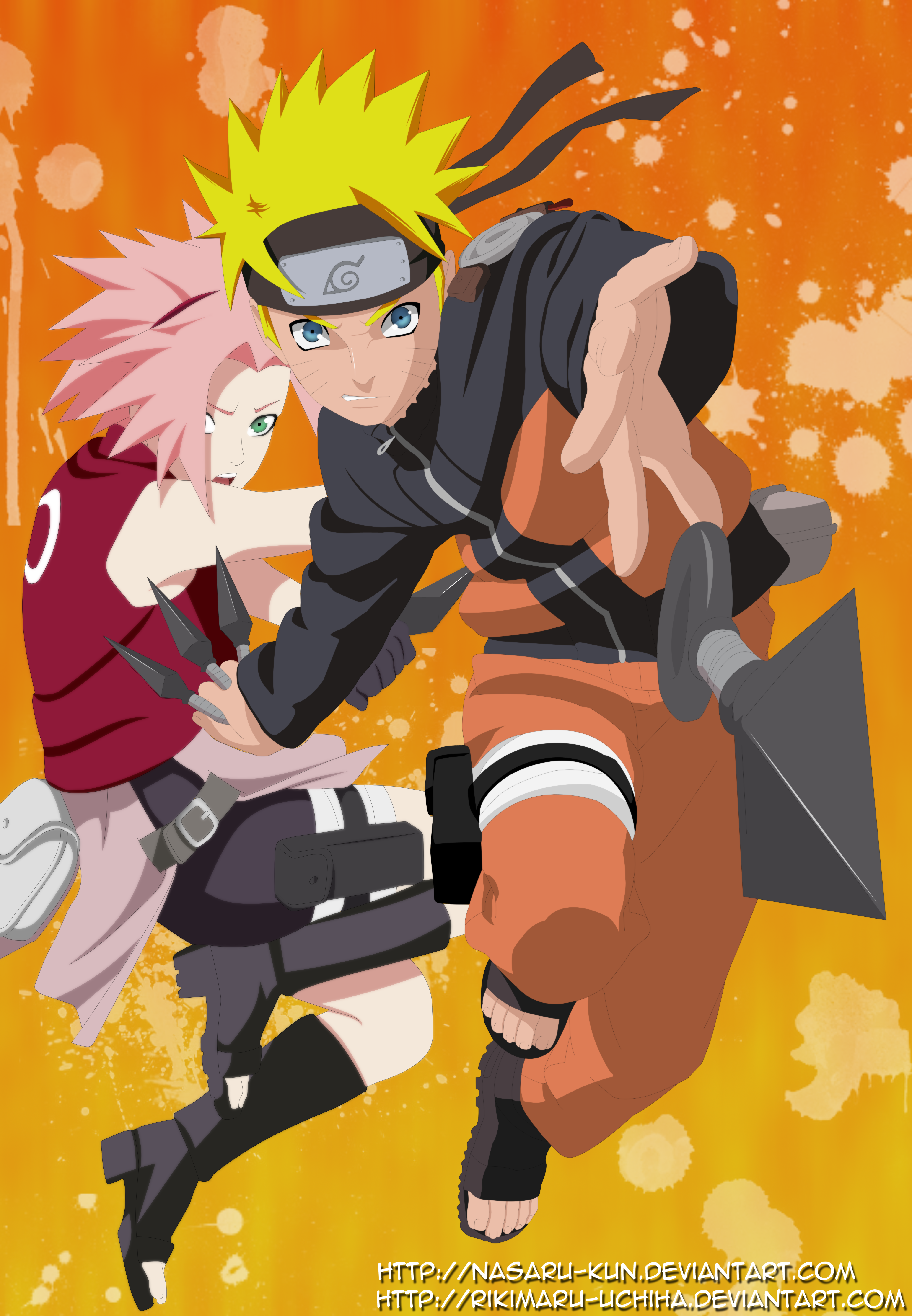 Naruto y Sakura!