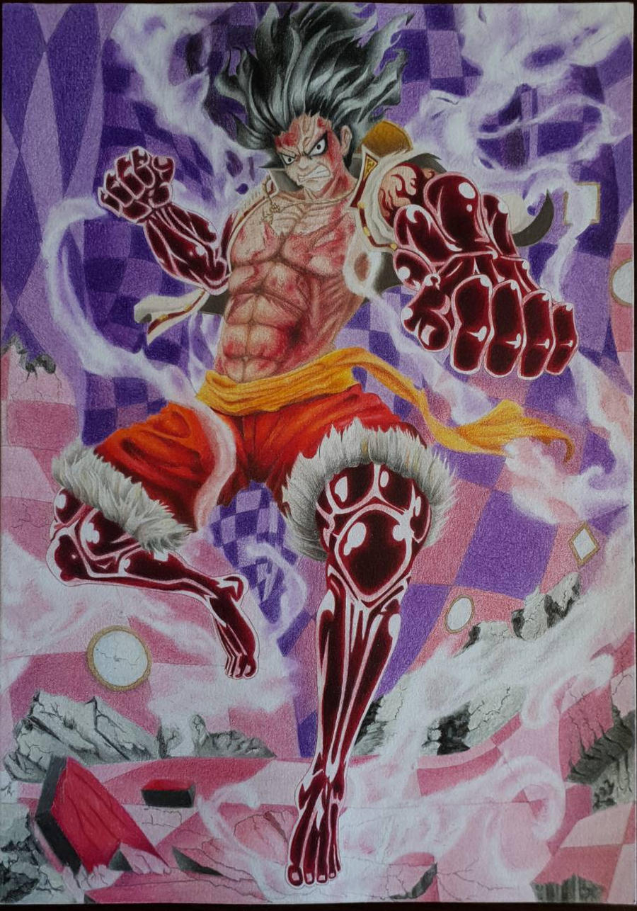 Luffy Gear 4 SnakeMan! shinko - Illustrations ART street