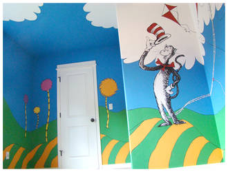 Dr. Seuss Mural 'Seussville'07