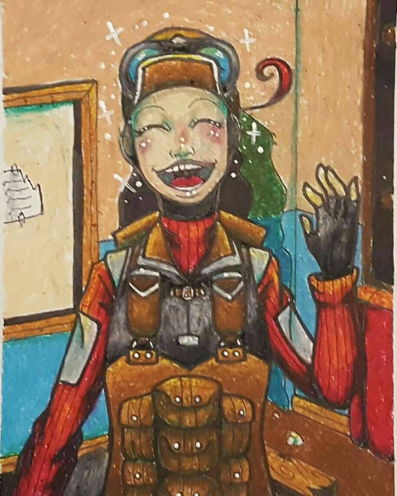 Fallout!Talia: Scribe Haylen by LordSupremeAwesome on DeviantArt