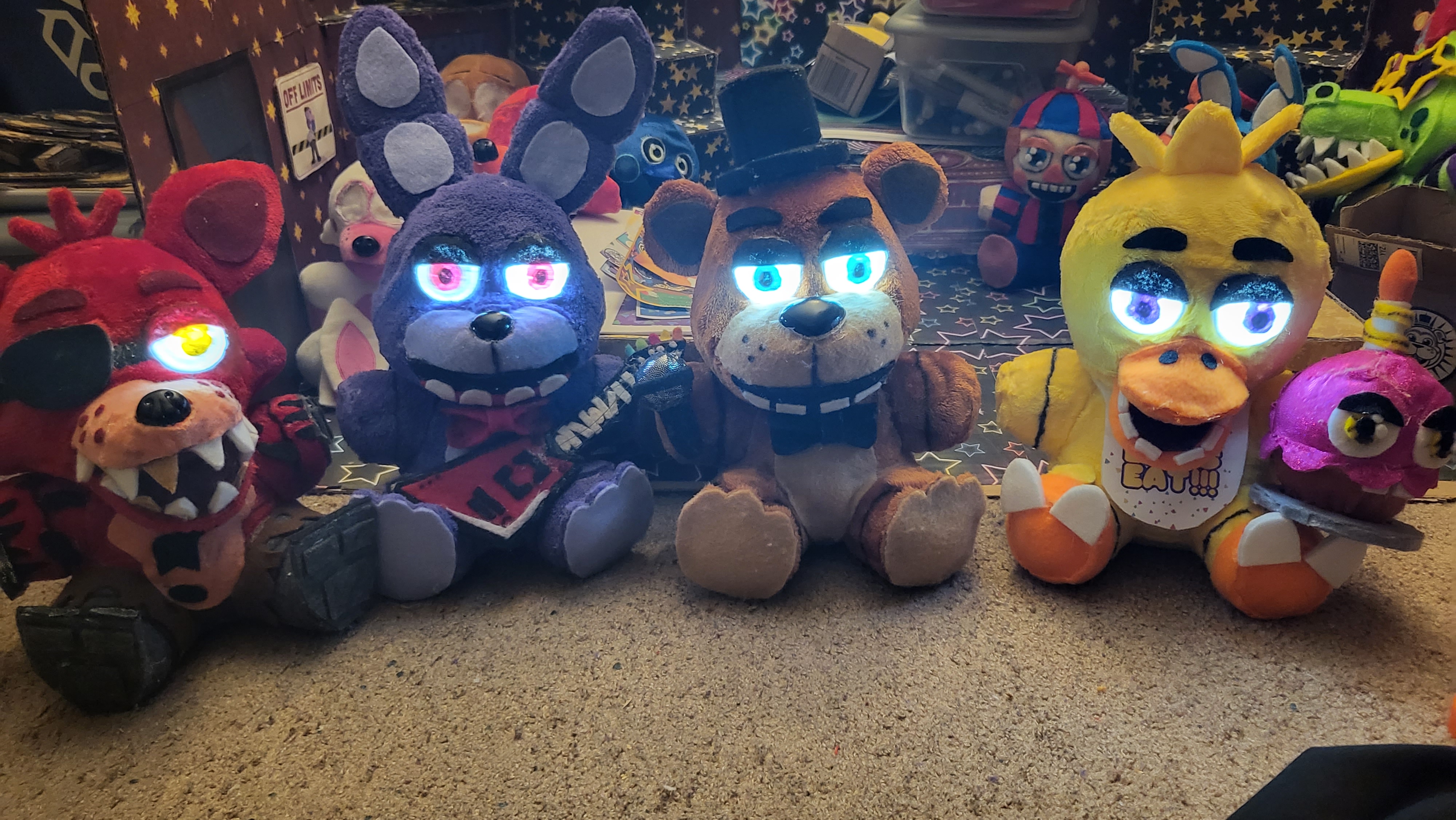 Update 4) My FNAF Plushie Collection by ExplosionMare on DeviantArt