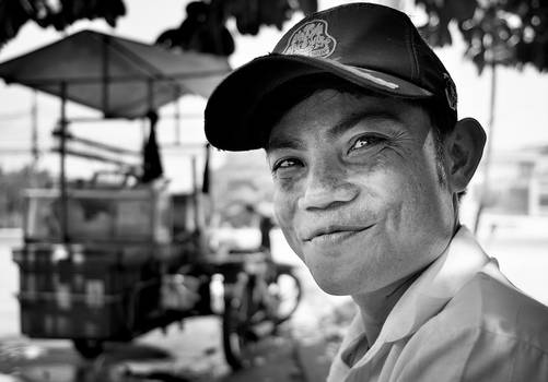 Cambodian smile