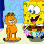 Spongebob  Garfield