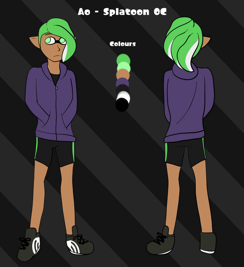 Splatoon Character Ref Ao Ref Sheet - Splatoon OC by ForegoneGem439 on DeviantArt
