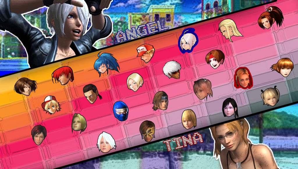 The King of Fighters vs Dead or Alive - My Roster by DENDEROTTO on ...