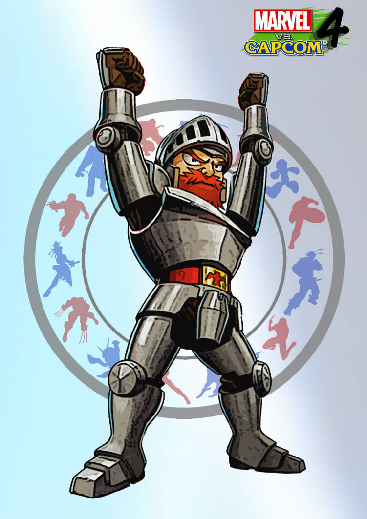 Arthur - Marvel vs. Capcom 4 by DENDEROTTO on DeviantArt