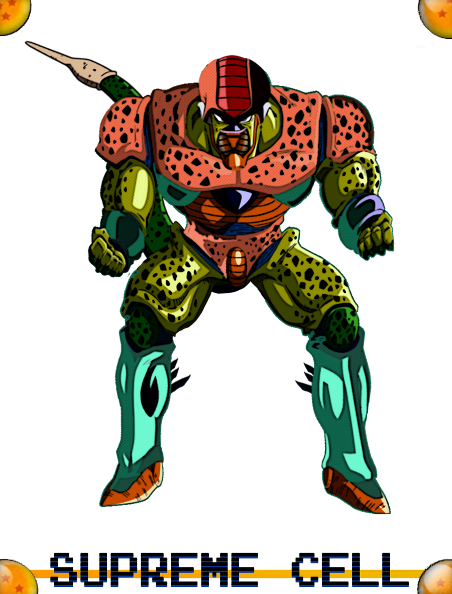Supreme Cell (Dragon Ball OC 02/12) by DENDEROTTO on DeviantArt