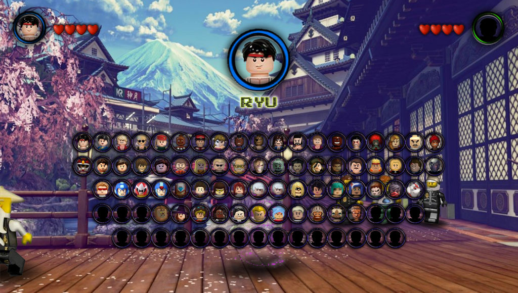 Lego Capcom Deviantart Lego Capcom - Character Select by DENDEROTTO on DeviantArt