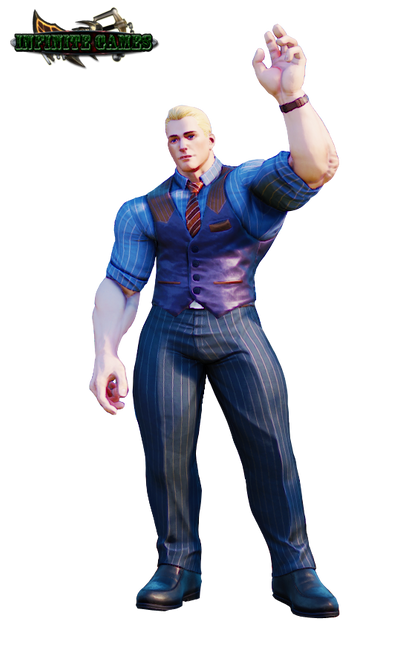 Cody (Street Fighter V) Render by DENDEROTTO on DeviantArt