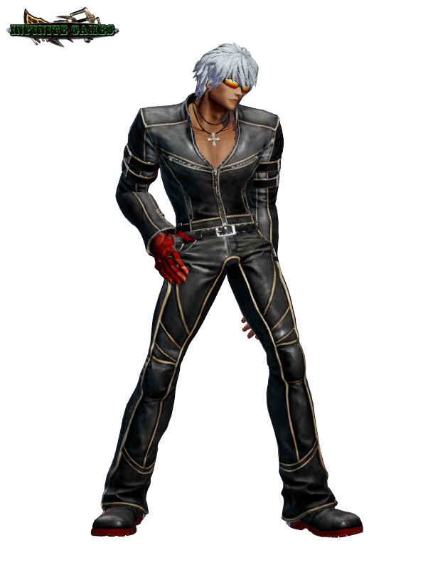 K' (KOF XV) Render by DENDEROTTO on DeviantArt