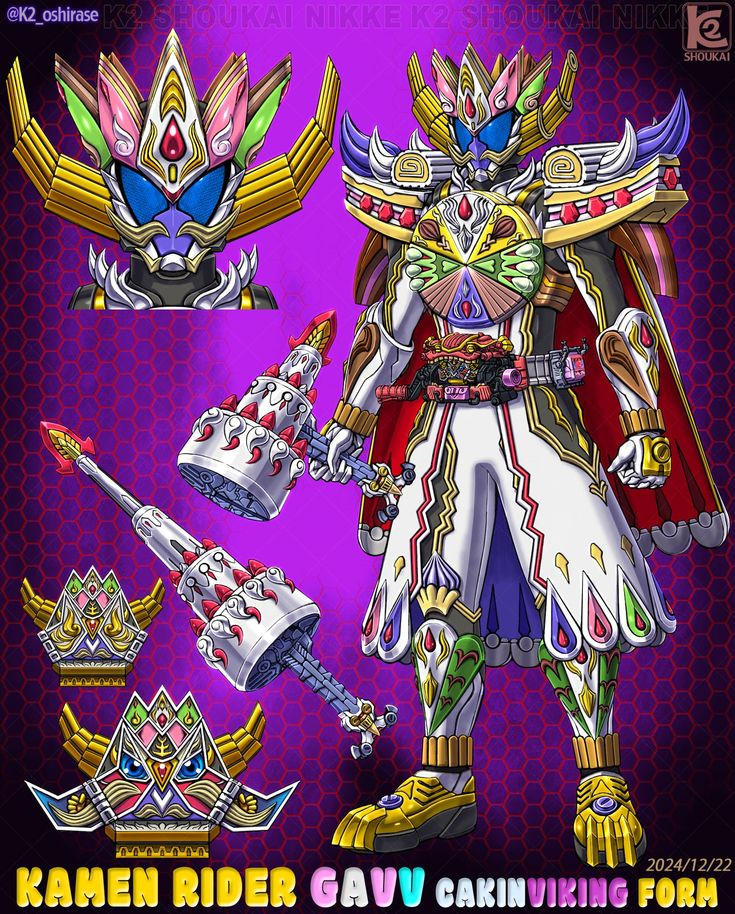 Kamen Rider Gavv CakinViking Form by BlizzardDrive on DeviantArt