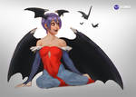 Lilith - Darkstalkers Fanart by batsammich