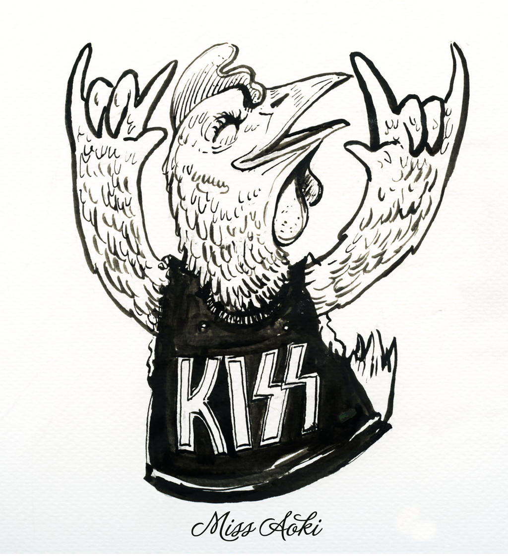 Inktober 8 Chicken