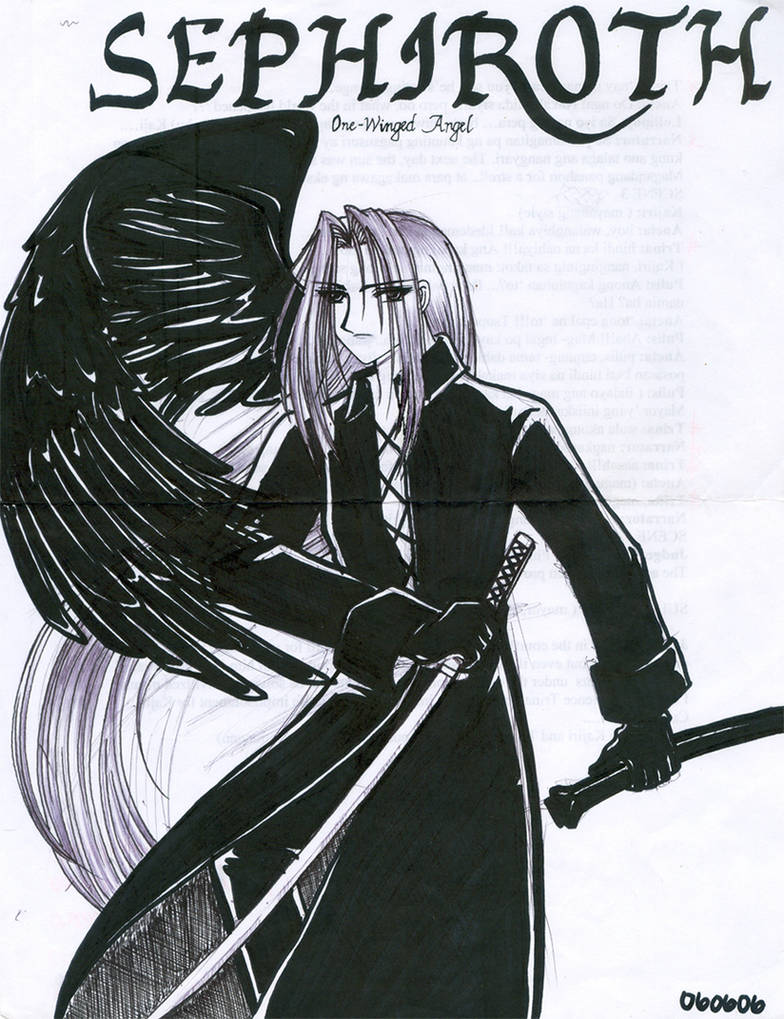 One-Winged Angel by Chocolate-Angel on DeviantArt