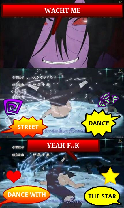 Madara Uchiha In Street Dance